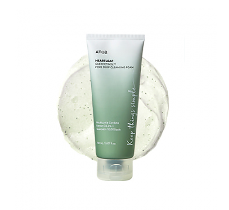 Heartleaf Quercetinol pore deep cleansing foam 150ml